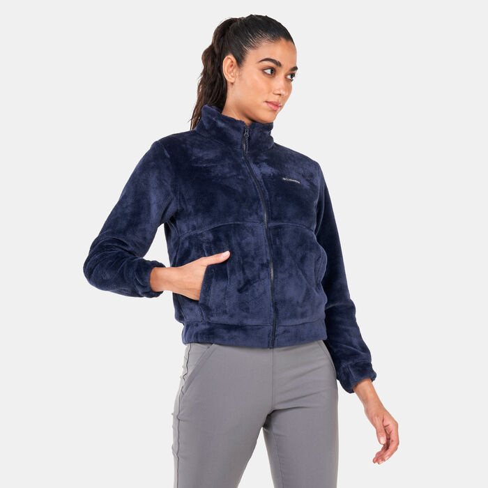 Buy Columbia Women's Fireside™ Full Zip Jacket Blue in Dubai, UAE -SSS
