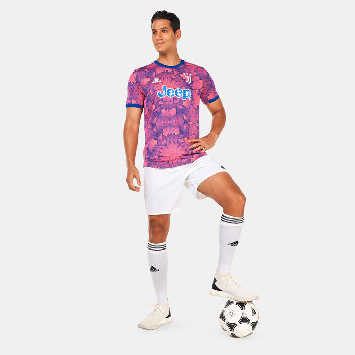 adidas Men's Juventus Third Official Jersey - 2022/23 Pink image number 2