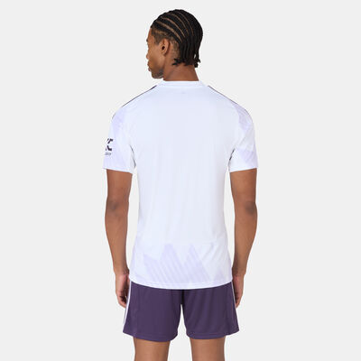 adidas Men's Manchester United 25/26 Away Replica Football Jersey White
