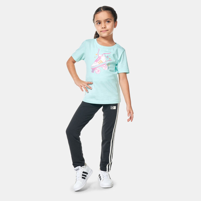 adidas Kids' x Disney Mickey Mouse Leggings Black image number 2