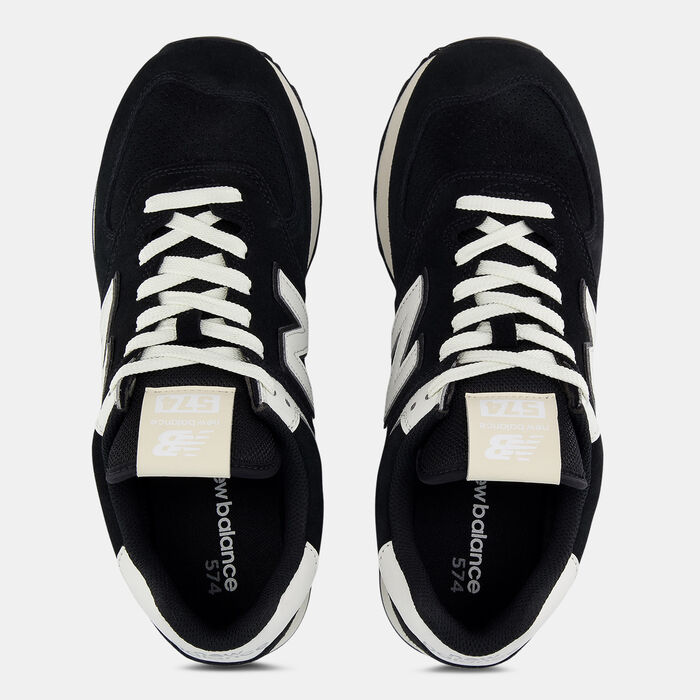 New Balance 574 Shoes Black image number 4