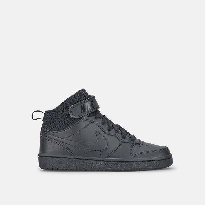 Nike Kids' Court Borough Mid 2 Shoes Black image number 0