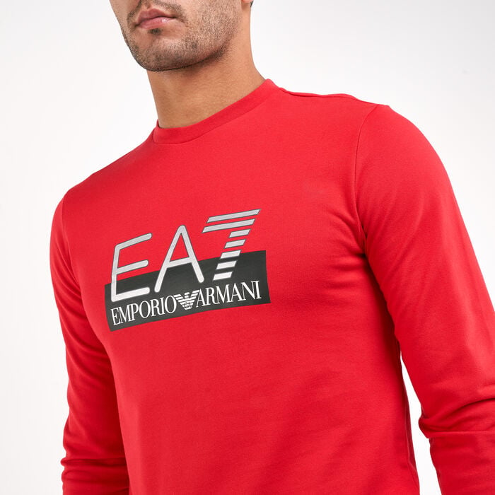 Buy EA7 Emporio Armani Men's Red Pack Sweatshirt in Dubai, UAE | SSS