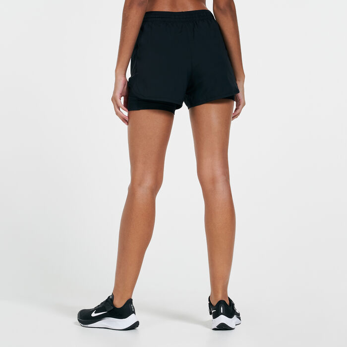 Nike Women's Tempo 2-In1 Luxe Shorts Black image number 1