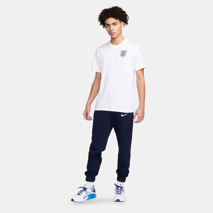 Nike Men's England Football Crest T-Shirt White image number 2