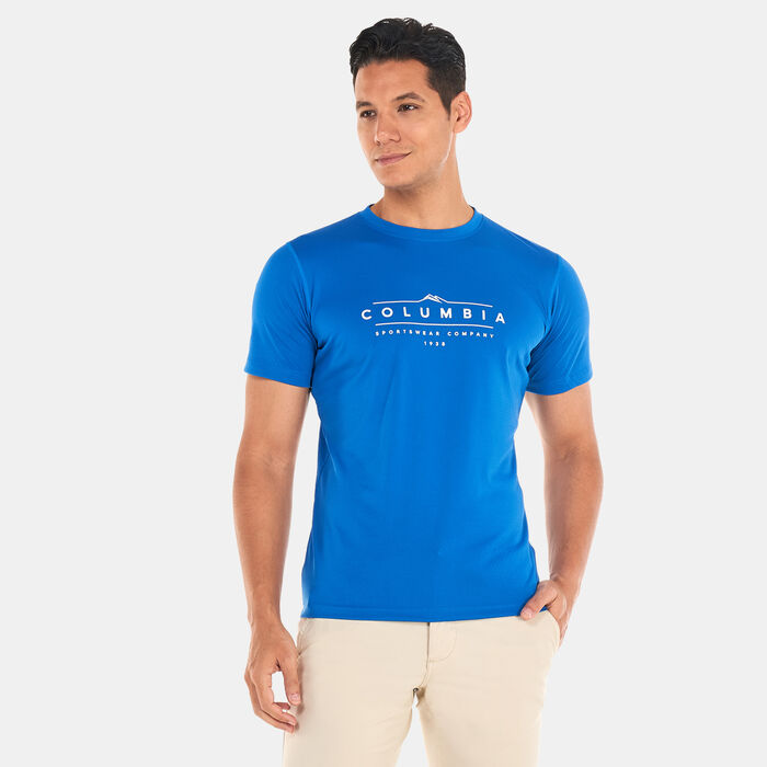 Columbia Men's Zero Rules Graphic T-Shirt Blue image number 0