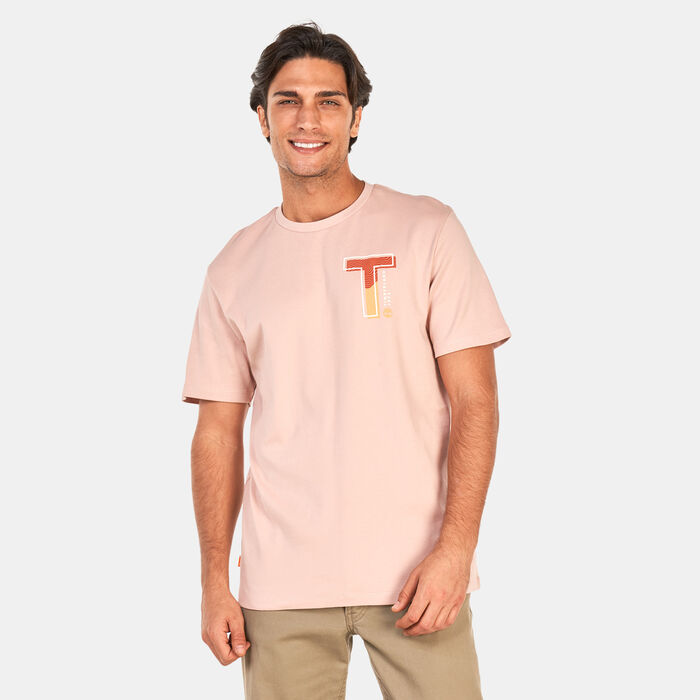Timberland Men's Interlock TimberFresh™ T-Shirt Pink image number 0