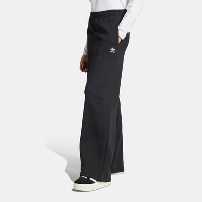 adidas Originals Women's Essentials Wide Leg Joggers Black