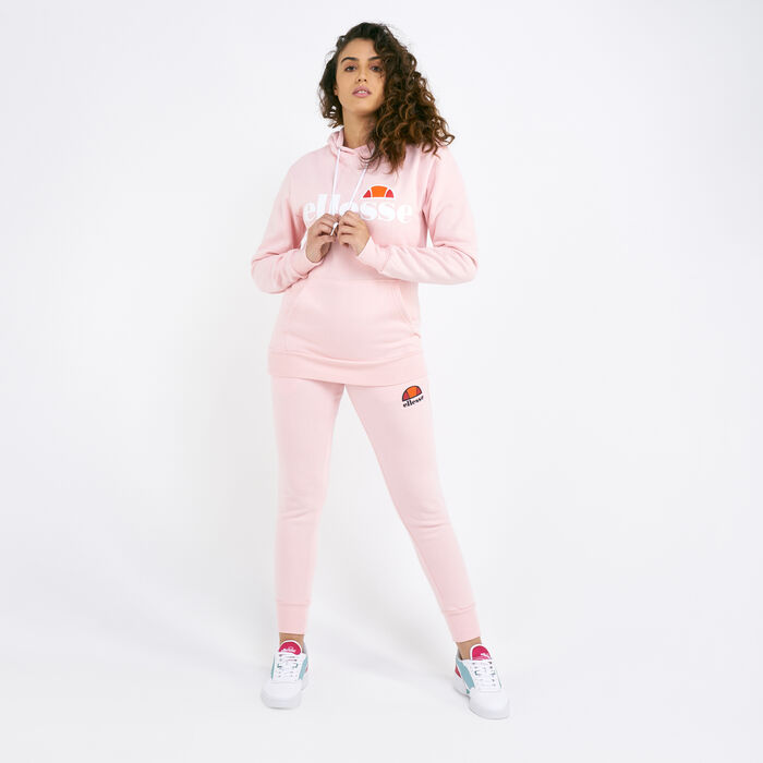 ellesse Women's Torices OH Hoodie Pink image number 2