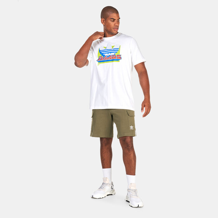 adidas Originals Men's Graphic Metaverse T-Shirt White image number 2