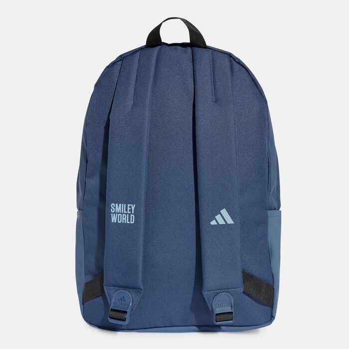 adidas Kids' Smiley World Backpack Black image number 1