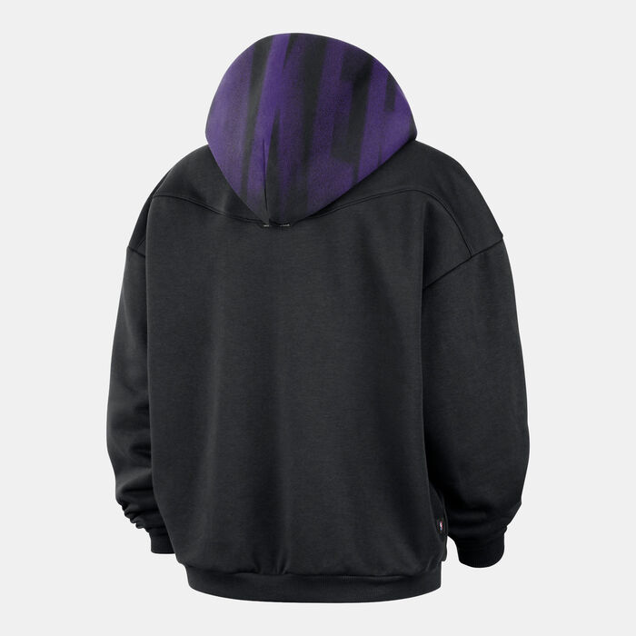 Nike Men's NBA Los Angeles Standard Issue Basketball Hoodie Black image number 1