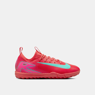 Nike Kids' Mercurial Vapor 16 Academy Turf Ground Football Shoes Red