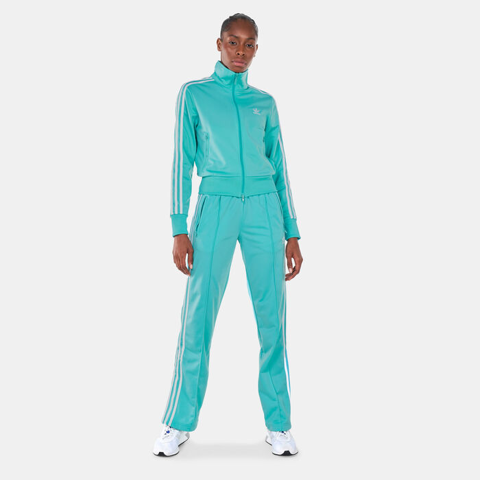 adidas Originals Women's Adicolor Classics Firebird Primeblue Track Pants Green image number 2
