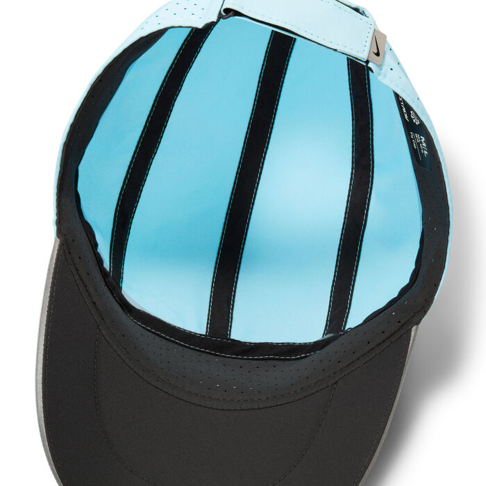 Nike Dri-FIT ADV Fly Unstructured Reflective Design Cap Blue image number 2