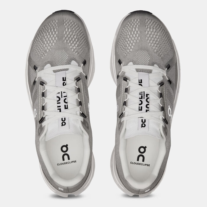 On Men's Cloudeclipse Running Shoes Grey image number 3