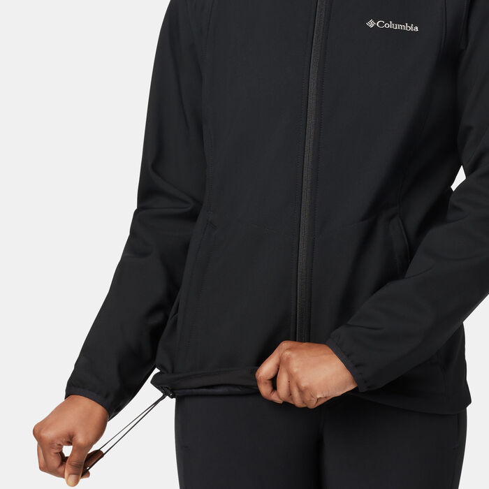 Columbia Women&rsquo;s Kruser Ridge II Hiking Softshell Jacket Black image number 3