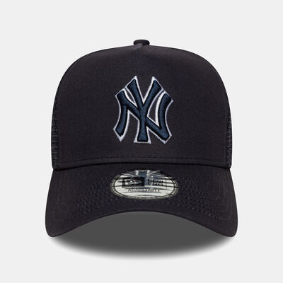 New Era Men's MLB New York Yankees Outline 9FORTY Cap Blue