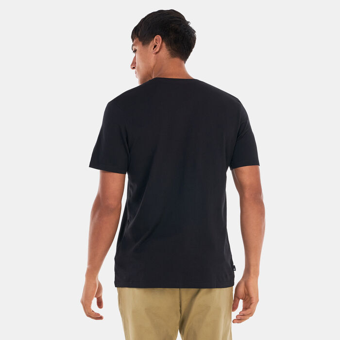 Buy Timberland Men's Camo Tree Logo T-Shirt Black in Dubai, UAE -SSS