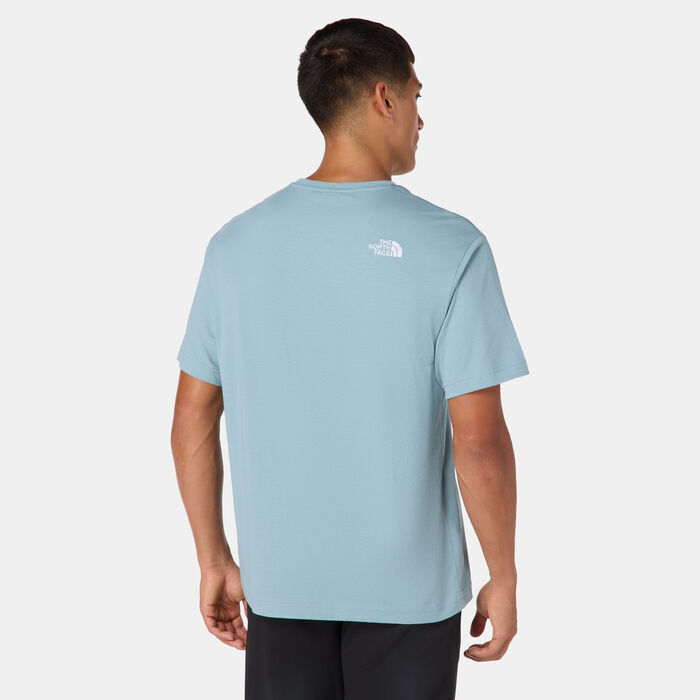The North Face Men's Essential Relaxed T-Shirt Blue image number 1