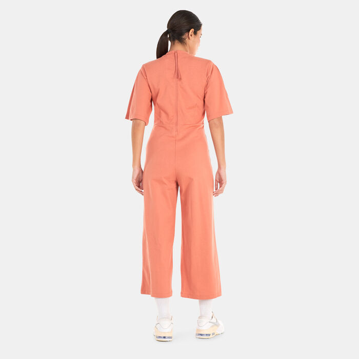 Nike Women's Sportswear Jersey Jumpsuit Peach image number 1