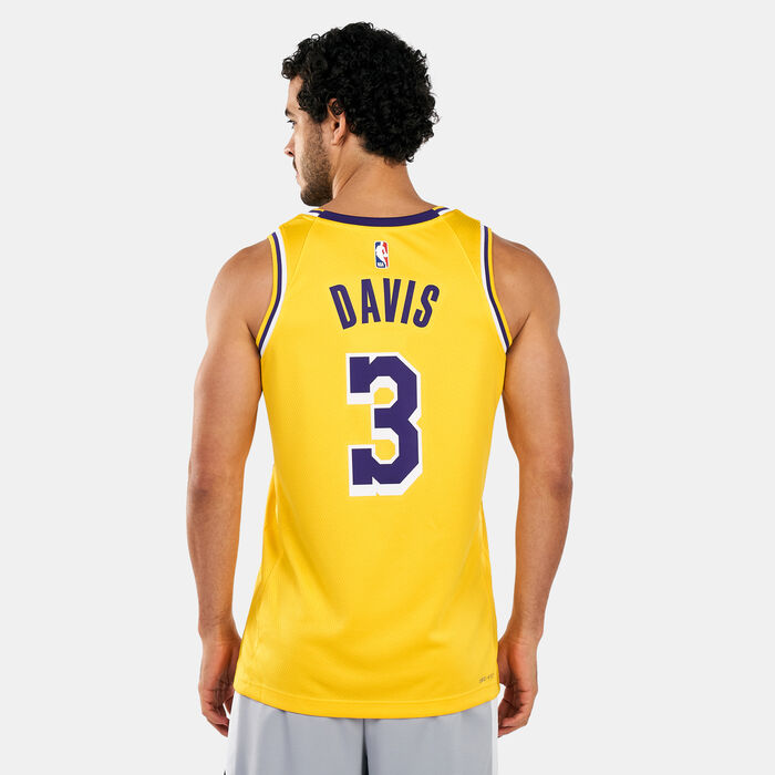 LeBron James Lakers Basketball Swingman Jersey Yellow price in Saudi Arabia, Noon Saudi Arabia