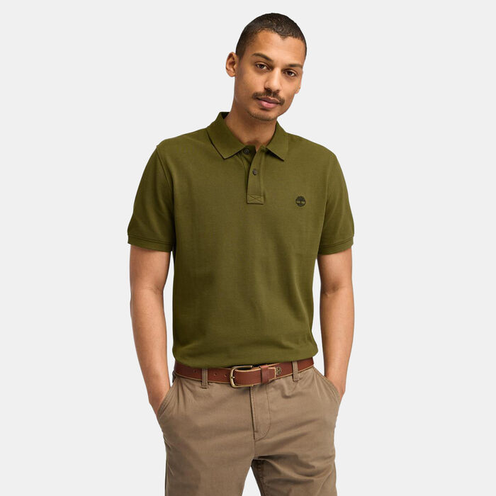 Timberland Men's MILLERS RIVER Polo Shirt Green image number 0