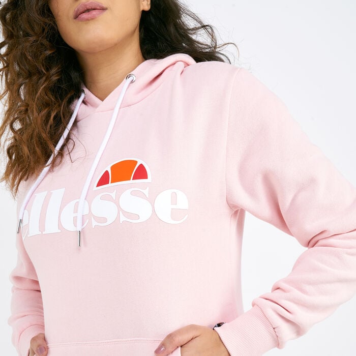ellesse Women's Torices OH Hoodie Pink image number 3