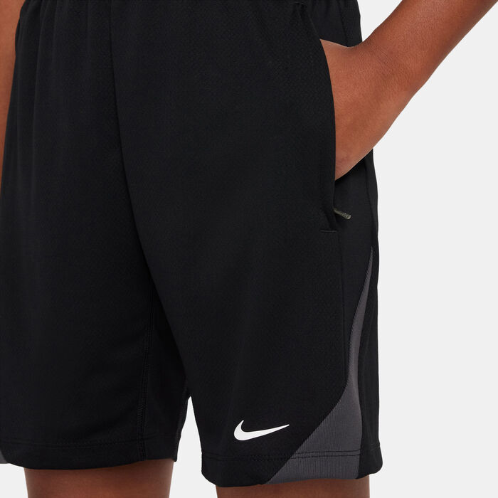 Nike Kids' Dri-FIT Strike Football Shorts (Older Kids) Black image number 2