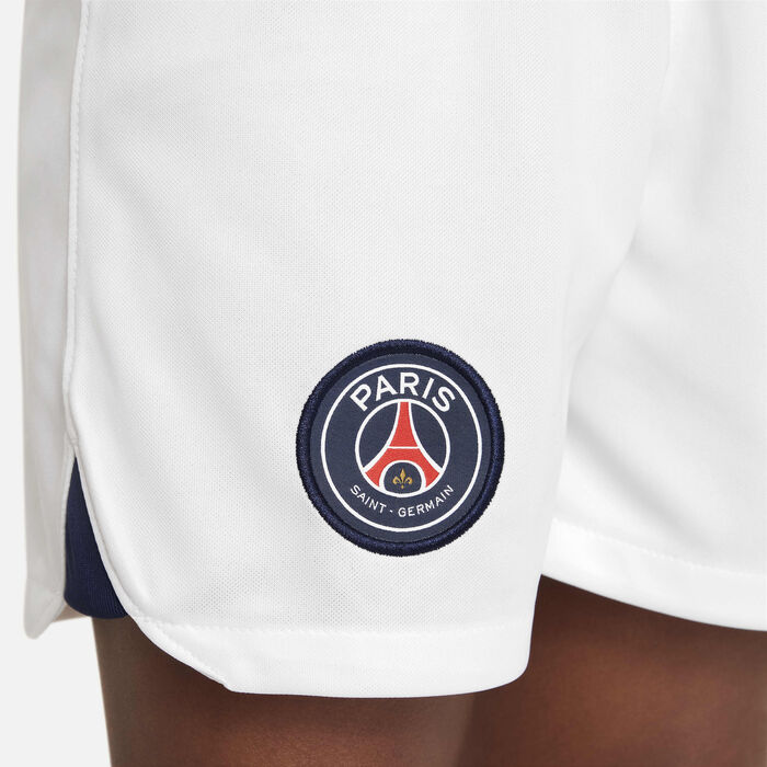 Nike Kids' Paris Saint-Germain 2023/24 Away Dri-FIT 3-Piece Kit White image number 4