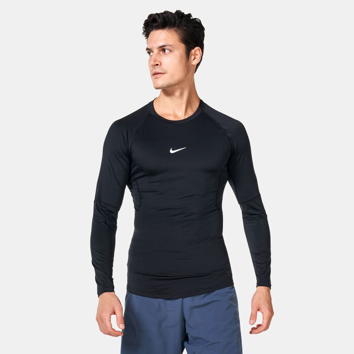 Nike Men's Pro Dri-FIT Training Top Black image number 0