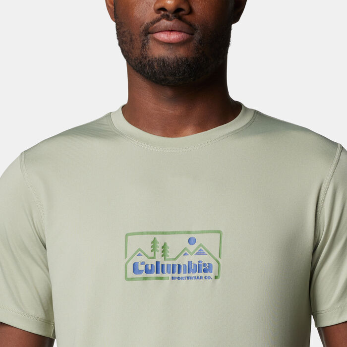 Columbia Men's Zero Rules Graphic T-Shirt Green image number 3