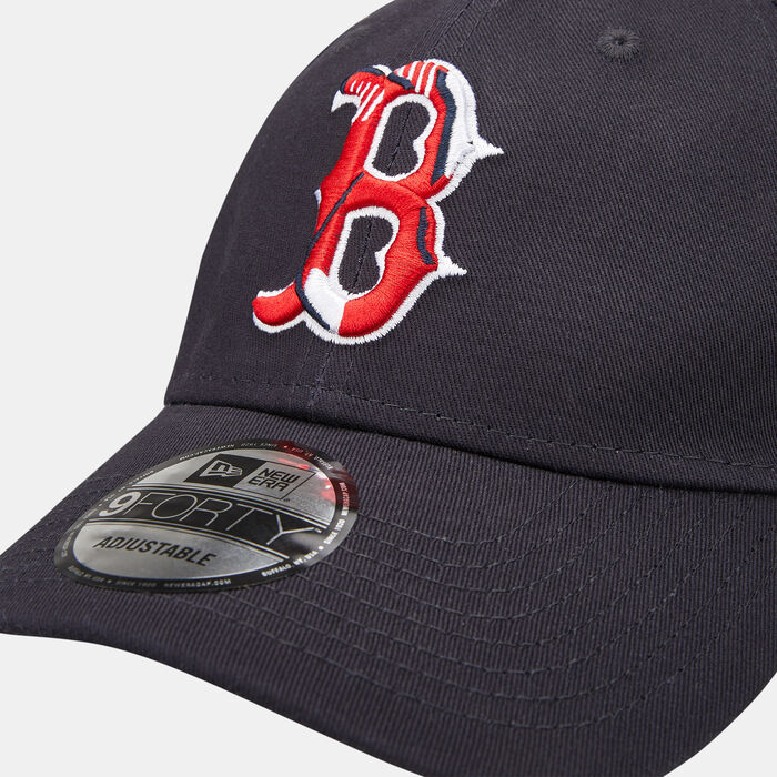 New Era Men's Team Logo Infill 9FORTY Boston Red Sox Cap Blue image number 2