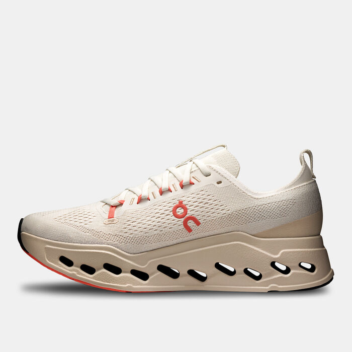 On Men's Cloudsurfer Max Running Shoes White image number 2