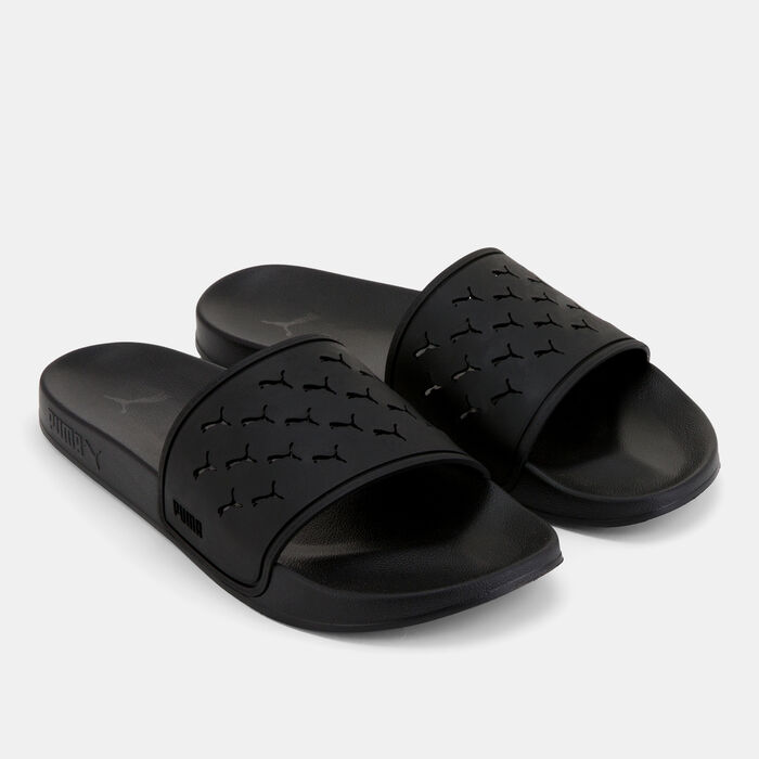 PUMA Leadcat 2.0 Cut Out Slides Black image number 0