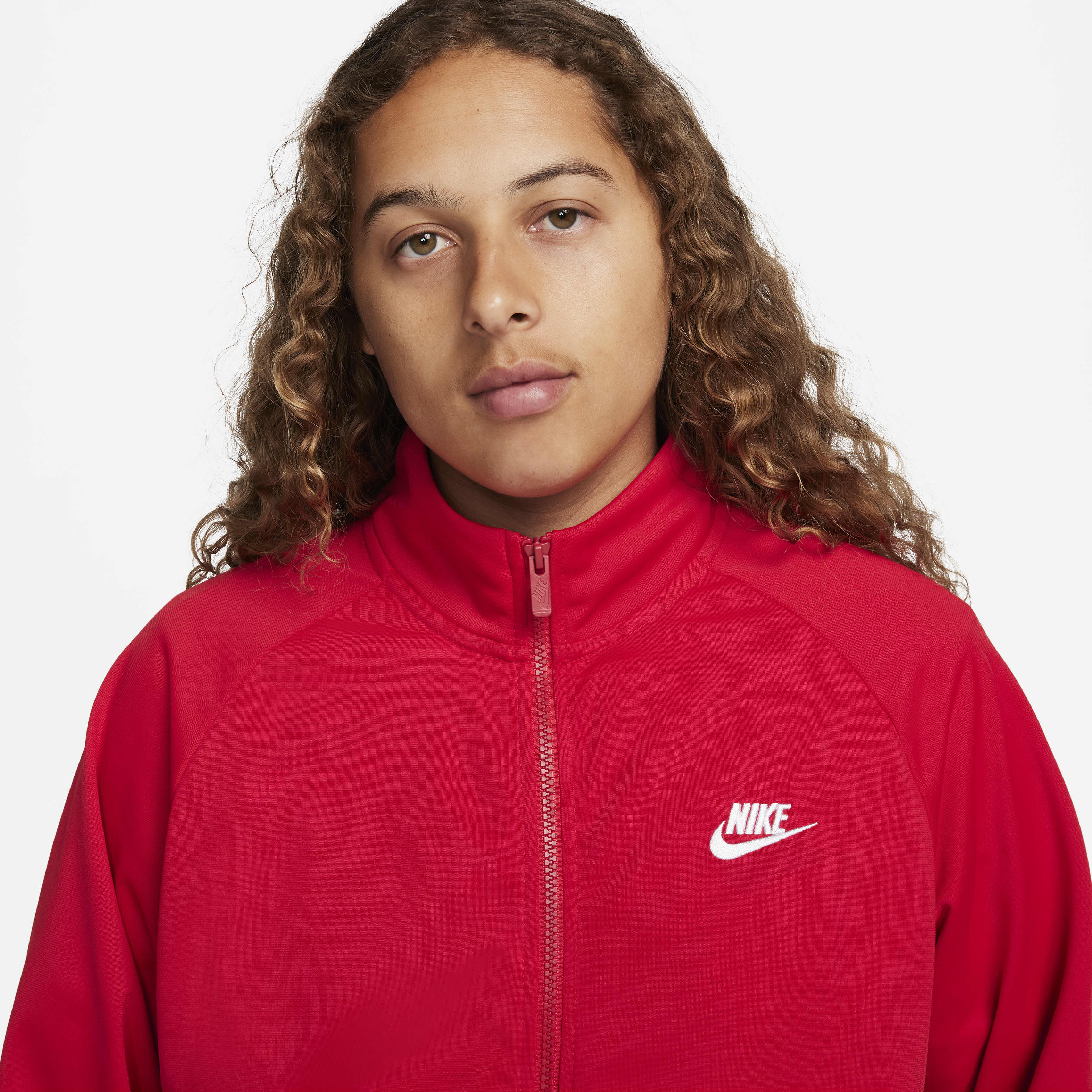 nike womens tracksuit red