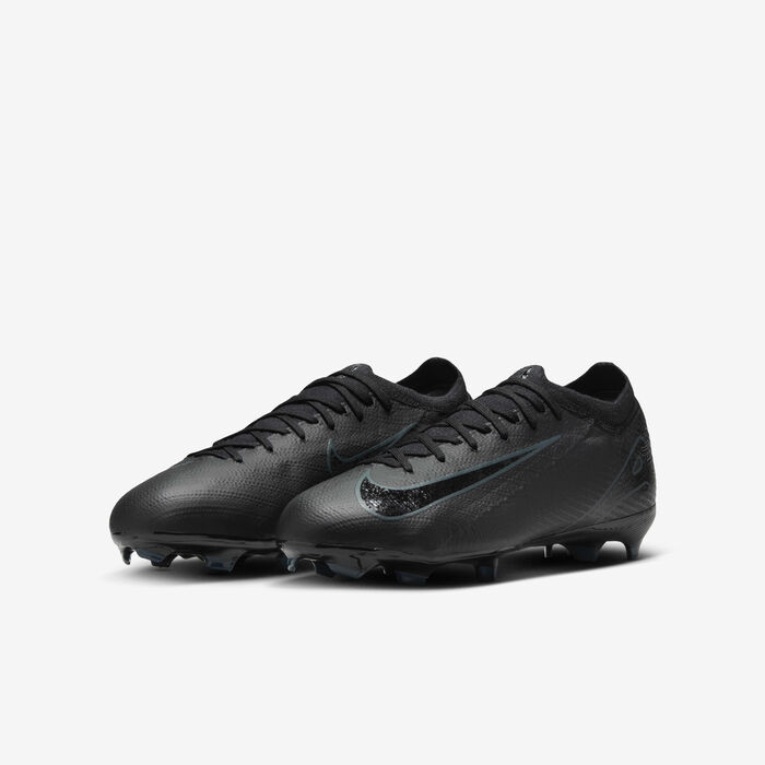 Nike Kids' Mercurial Vapor 16 Pro Firm Ground Football Shoes Black image number 4