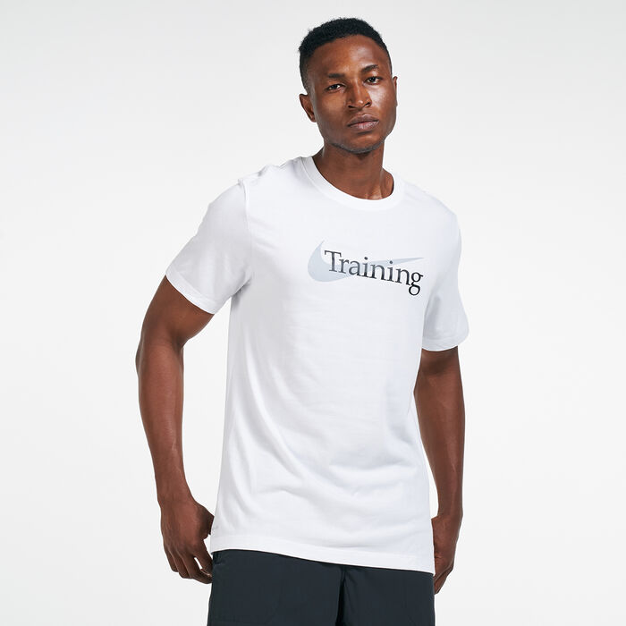 Nike Men's Dri-FIT Training T-Shirt White image number 0