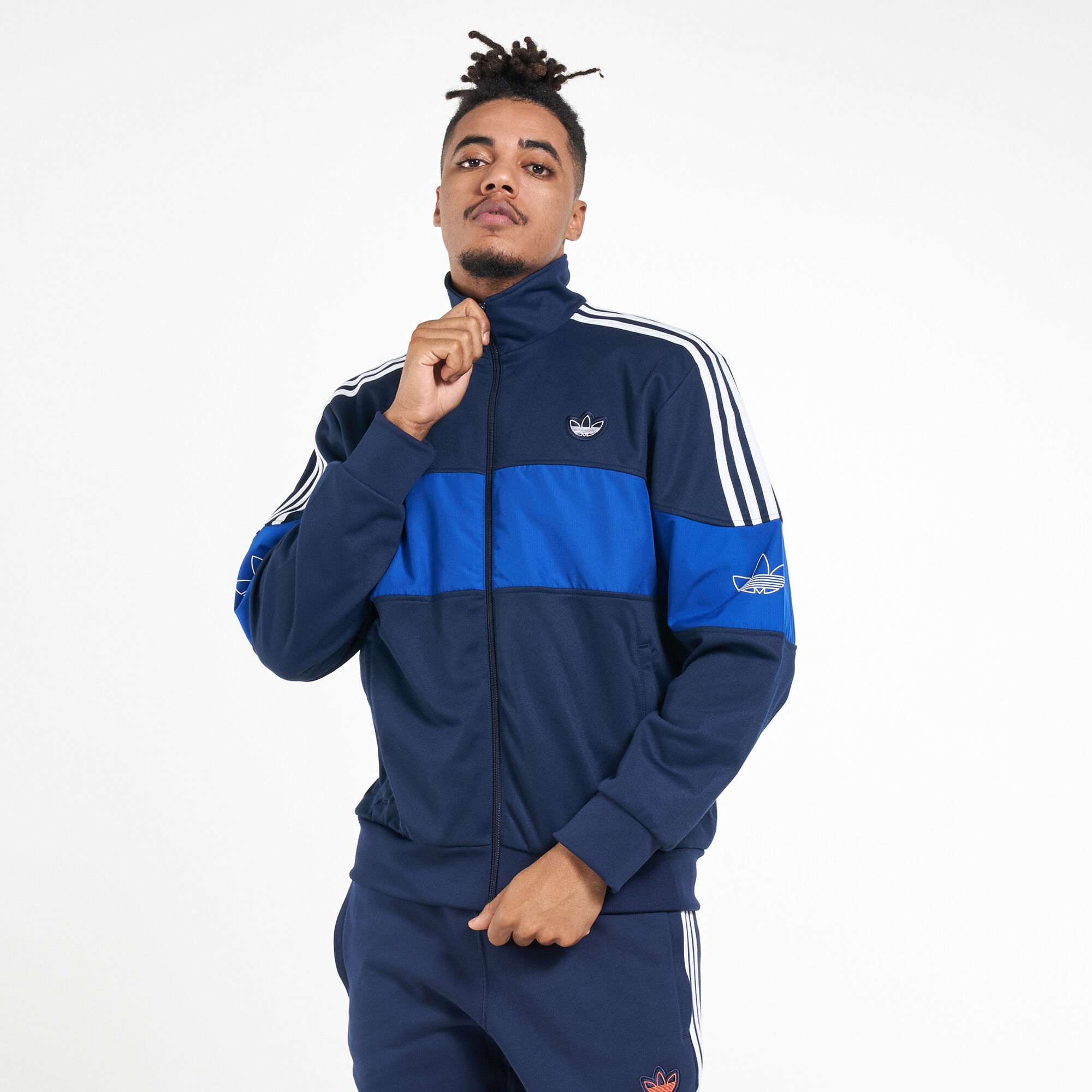 adidas men's cotton track jacket