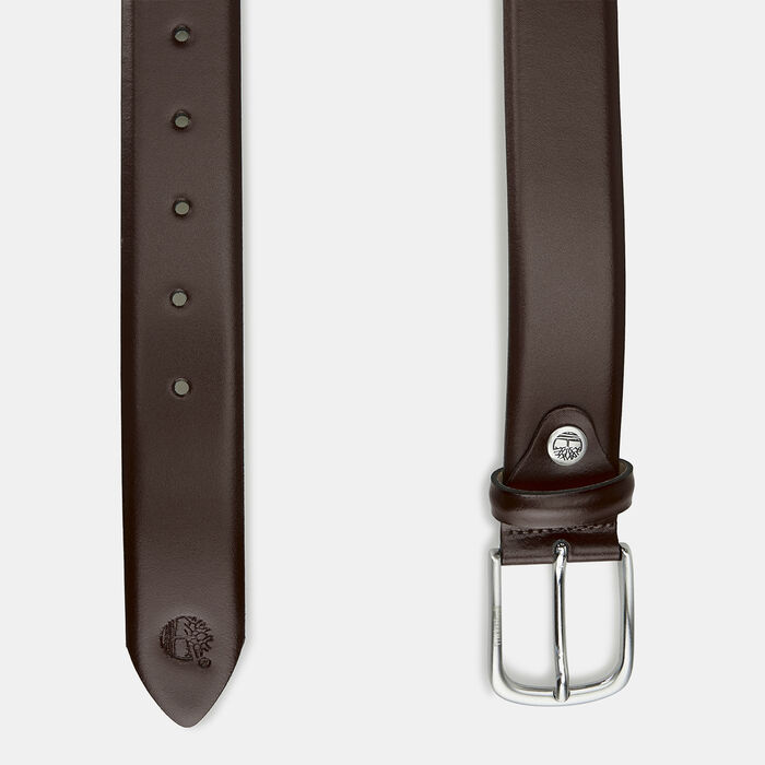 Timberland Men's Leather Belt Brown image number 1