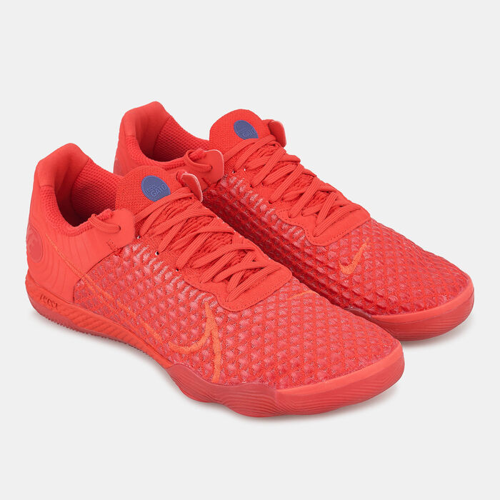 Nike Men's React Gato Indoor Court Football Shoe Red image number 1