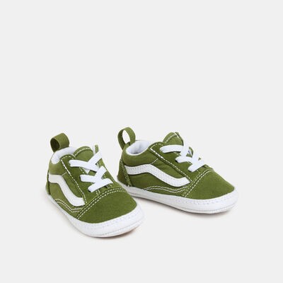 Vans Kids' Old Skool Crib Unisex Shoes (Baby & Toddler) Green