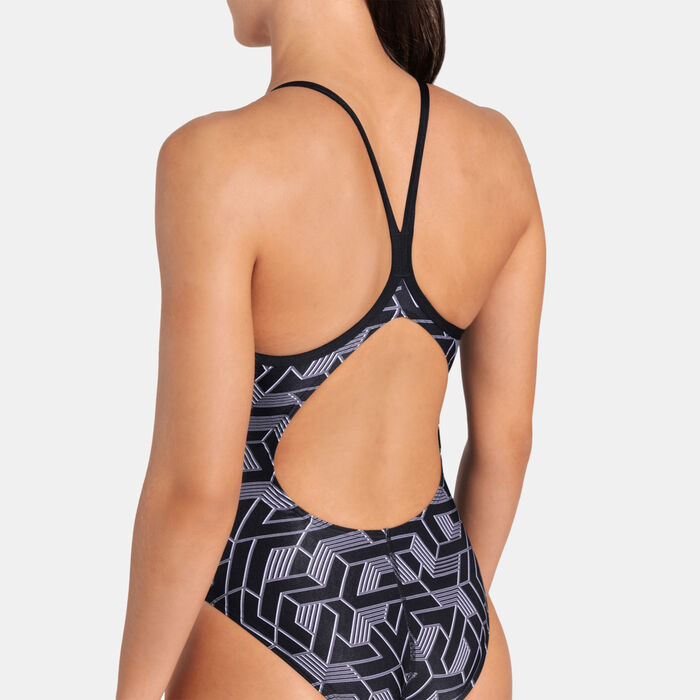 Arena Women's Escape Swimsuit Black image number 4