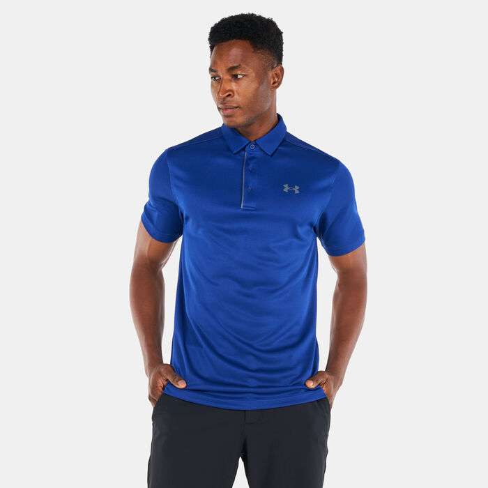 Buy Under Armour Men's Under Armour™ Tech Polo Shirt Blue in Dubai, UAE
