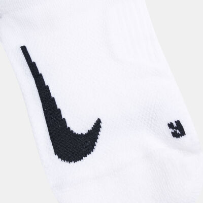 Nike Multiplier Running No-Show Socks (2 Pack) White