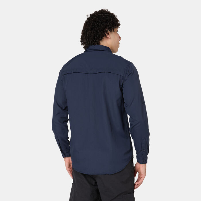 Sun and Sand Sports Men's Utility Shirt Blue image number 1