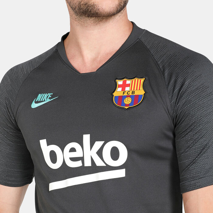 República FALSO Detectar Men's FC Barcelona Breathe Strike Football T-Shirt