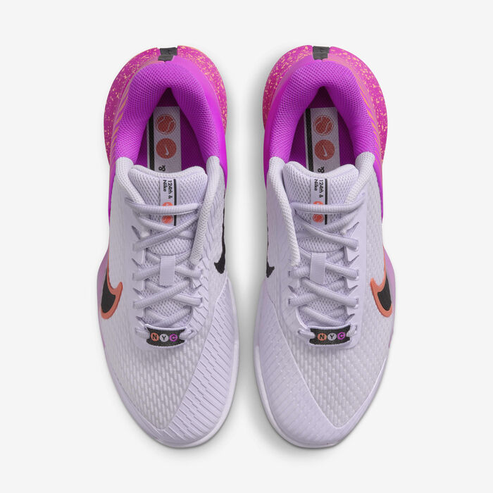Nike Women's Court Vapor Pro 2 Premium Hard Court Tennis Shoes Purple image number 3