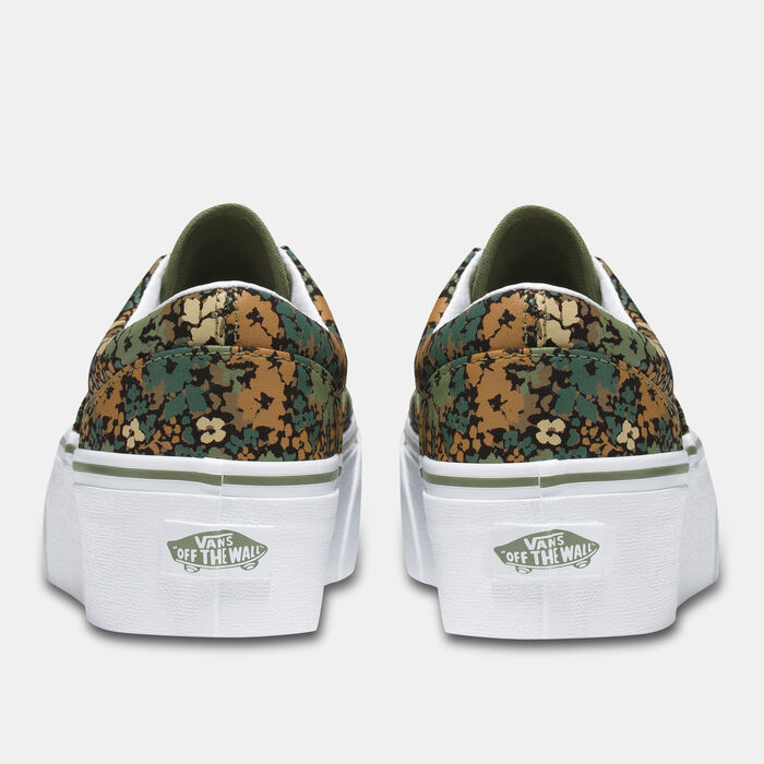 Vans Women&rsquo;s Era Stackform Shoes Green image number 3
