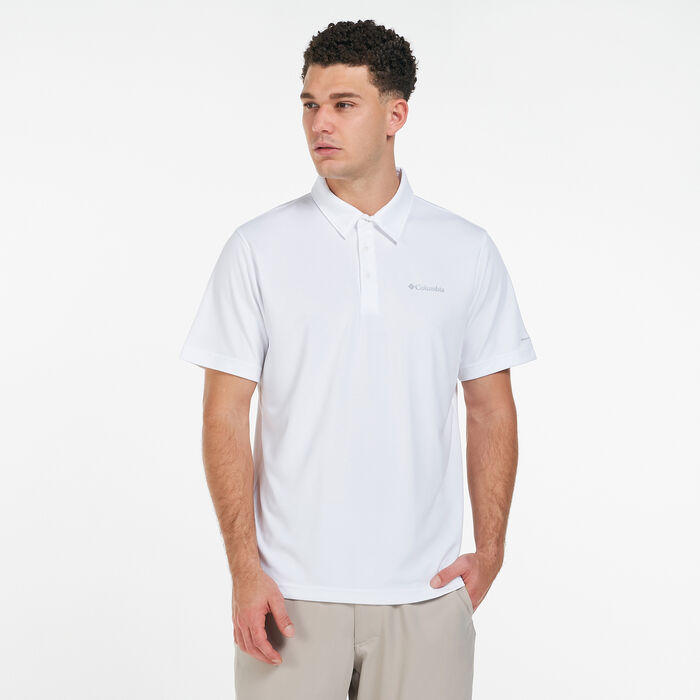 Buy Columbia Men's Mist Trail™ Polo Shirt White in Dubai, UAE -SSS